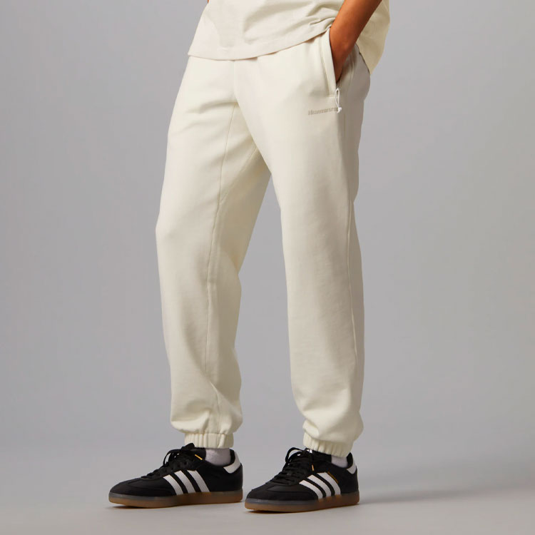 adidas x Pharrell Humanrace Small Logo Sweatpants 'White' HG2686