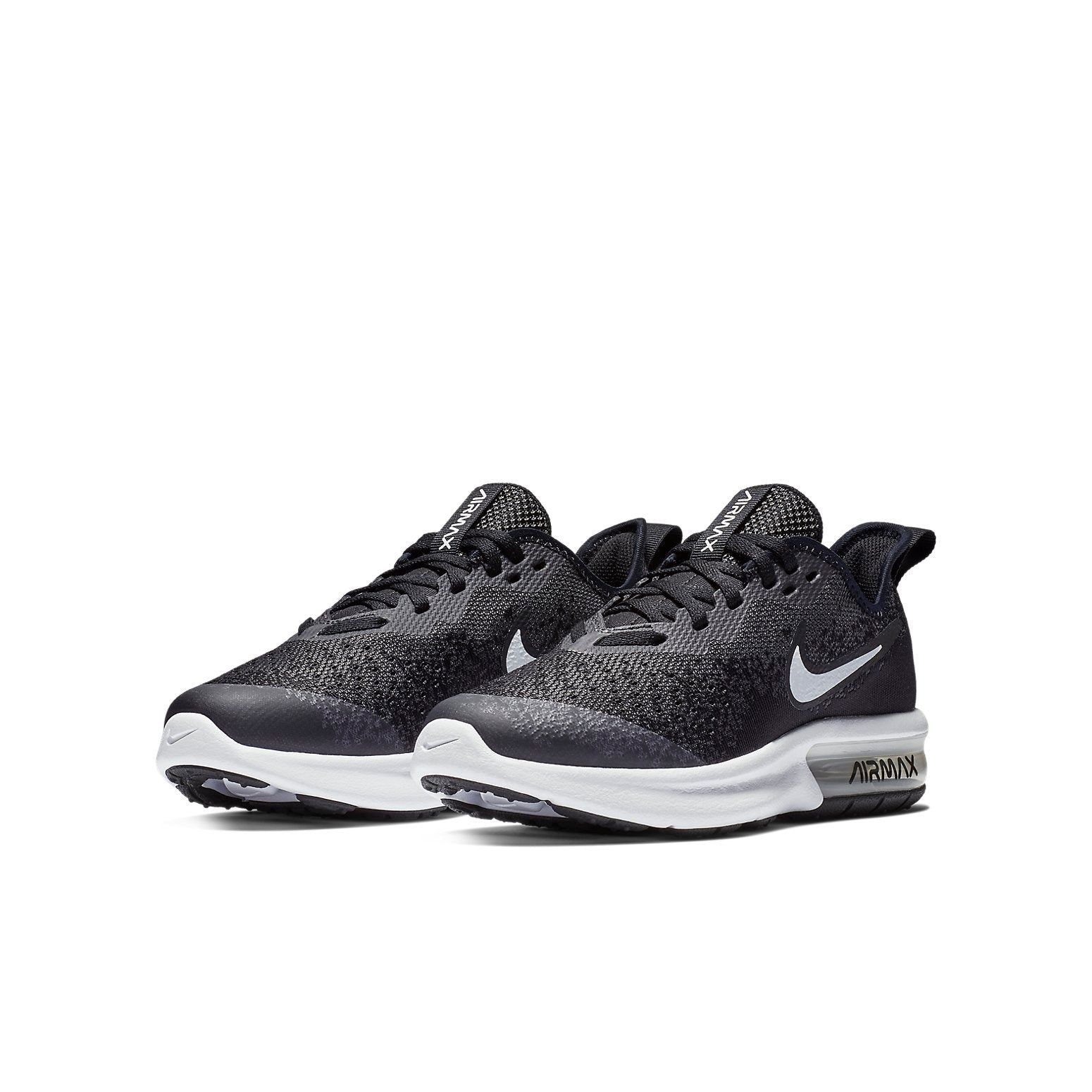 (GS) Nike Air Max Sequent 4 'Black White' BQ5777-001