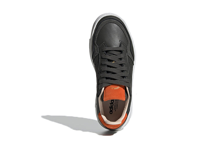 (GS) adidas originals Super Court J 'Dark Green Orange' EF9204