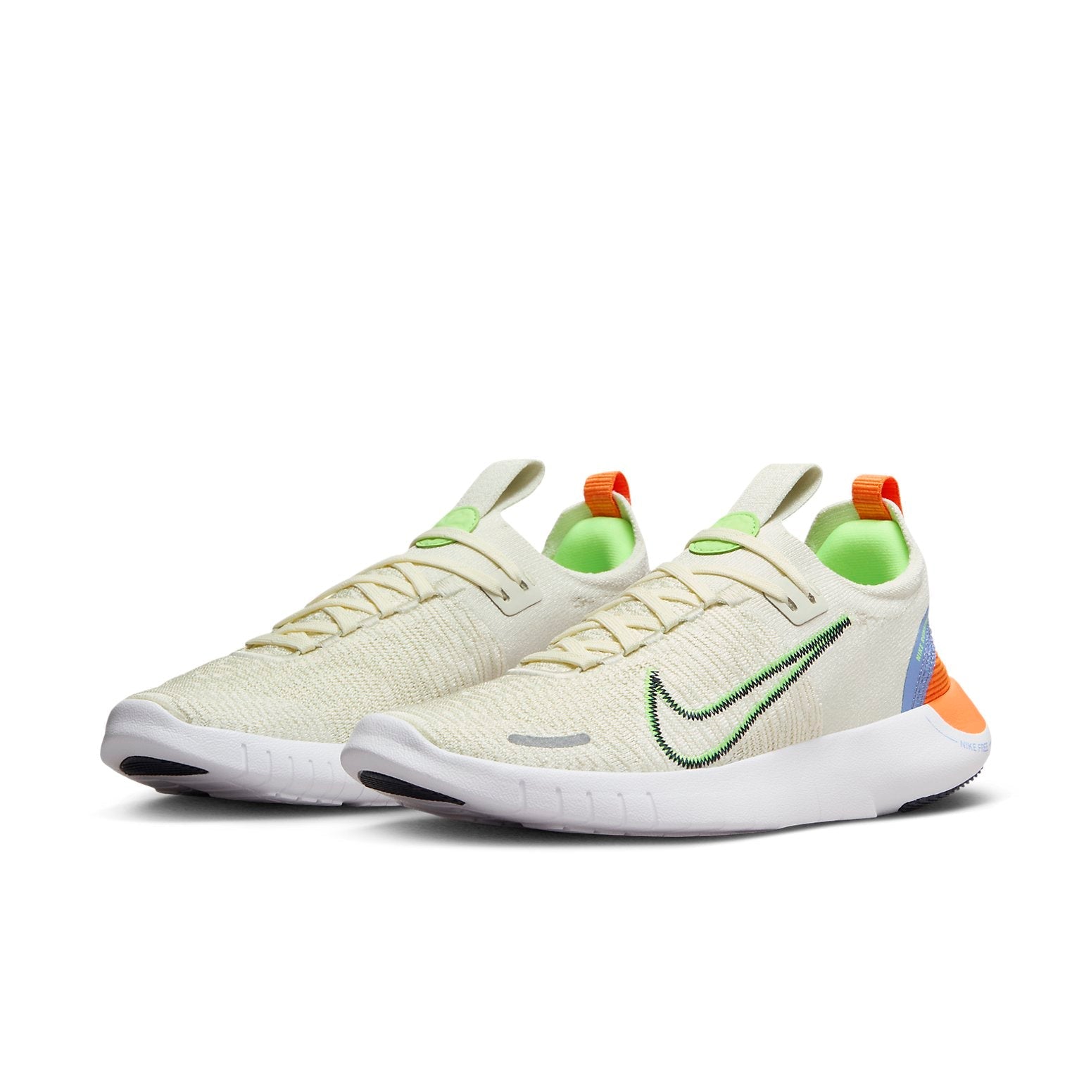 (WMNS) Nike Free RN Next Nature 'Sea Glass Lime Blast' DX6482-003