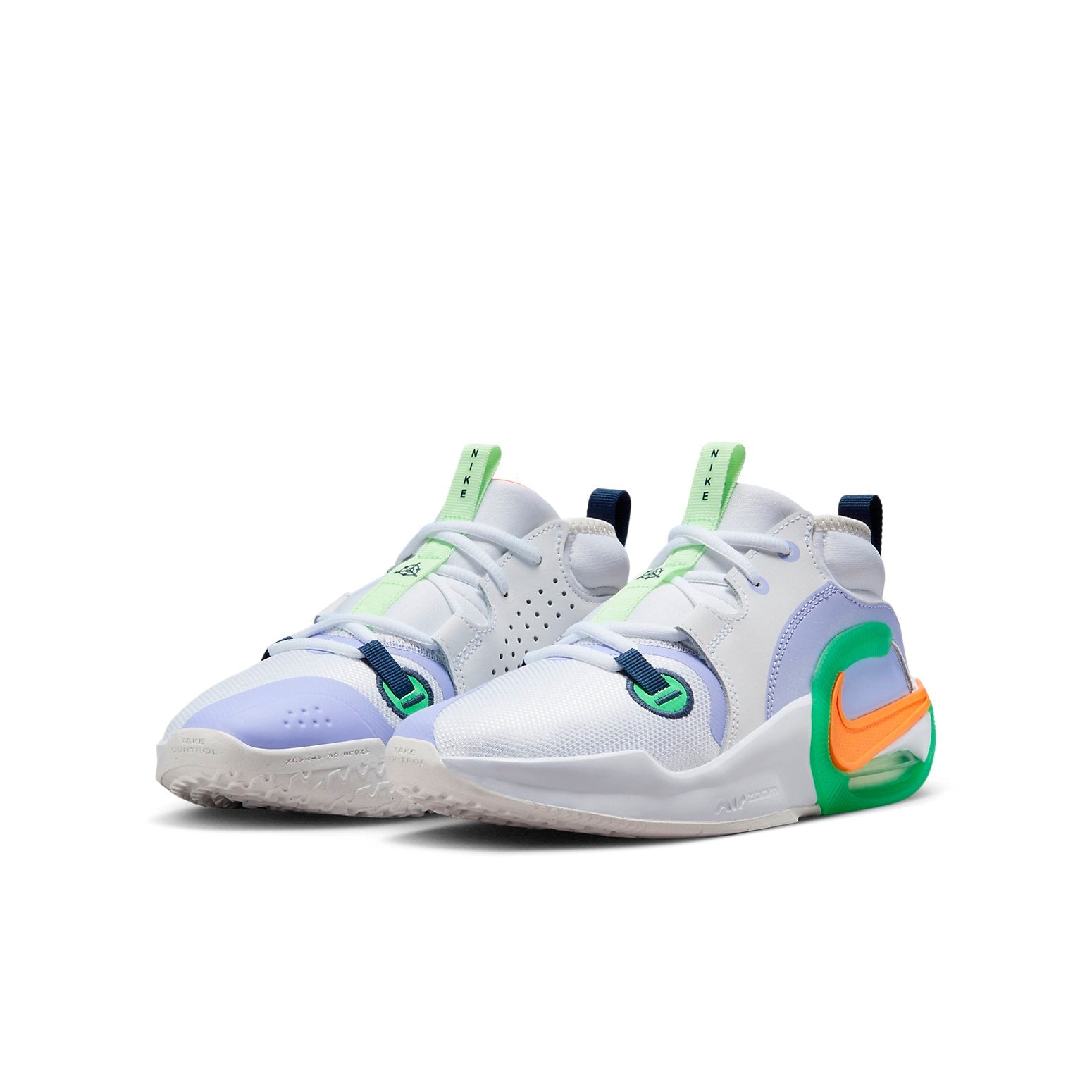 (GS) Nike Air Zoom Crossover 2 'White Lavender Green' FB2689-101