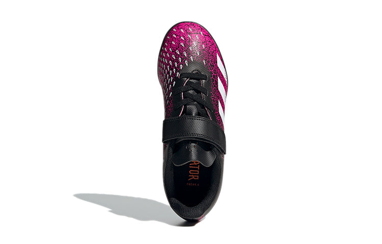 (GS) adidas Predator Freak .4 H&l TF Turf Shoes 'Pink Black' FW7538