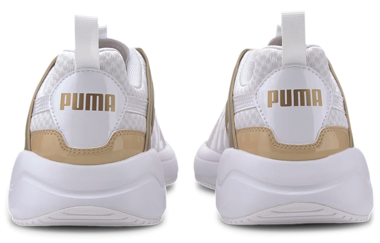 (WMNS) PUMA Nuage Run Cage Metallic 'White Gold' 372850-02