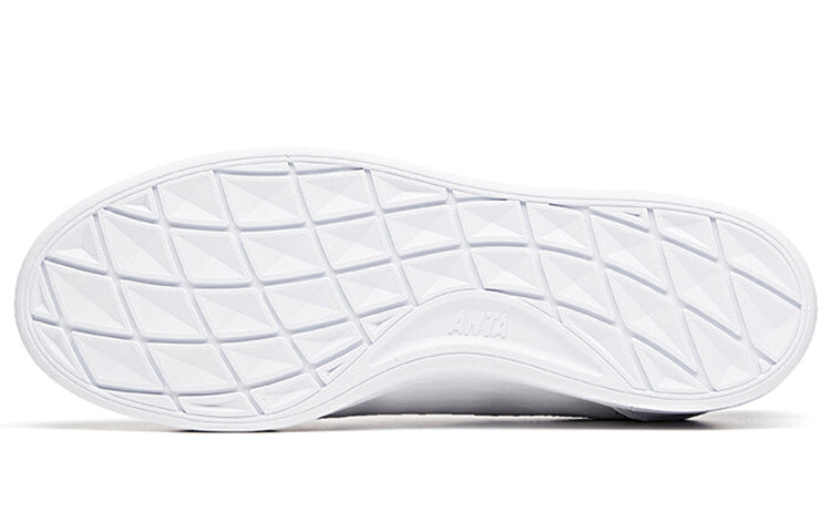 ANTA Skateboarding Series Sneakers 'White Black' 912048016-4