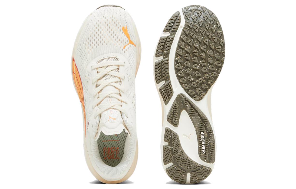 (WMNS) PUMA First Mile x Velocity Nitro 2 'Warm White Bright Melon' 379114-01