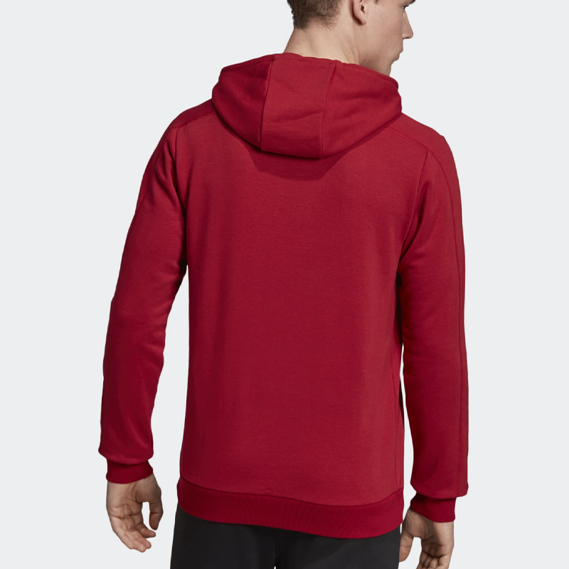 adidas Alphabet Logo Printing hooded Drawstring Red EI4637