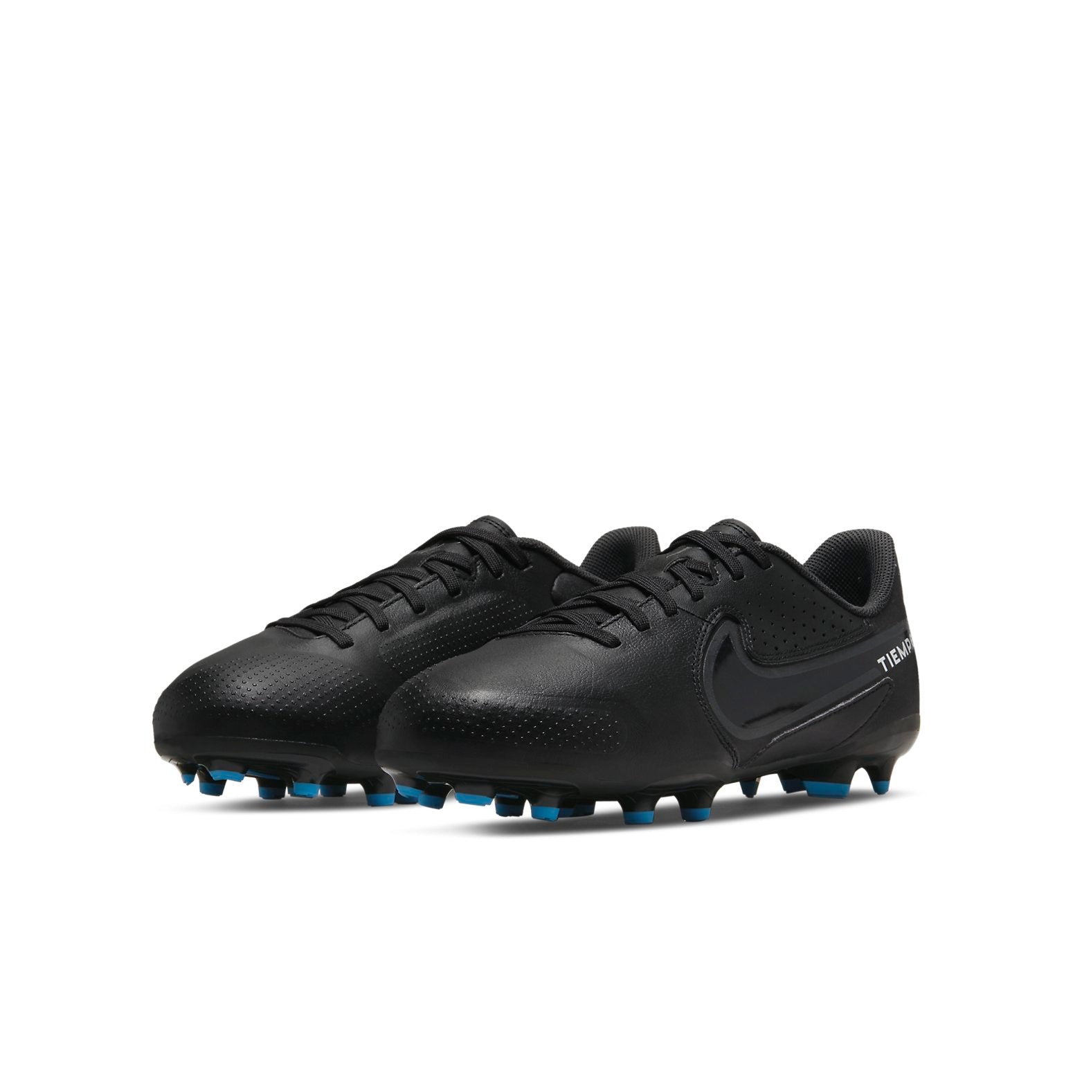 (GS) Nike Tiempo Legend 9 Academy MG 'Black Dark Smoke Grey' DA1333-001