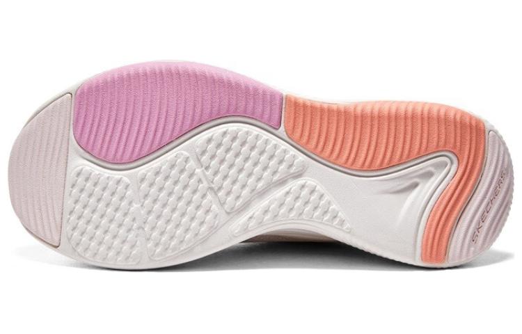 (WMNS) Skechers D'lux Fitness 'White Pink' 149847-LPMT