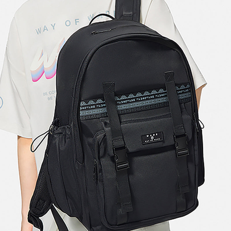 Li-Ning Way Of Wade Logo Backpack 'Black' ABSS185-1