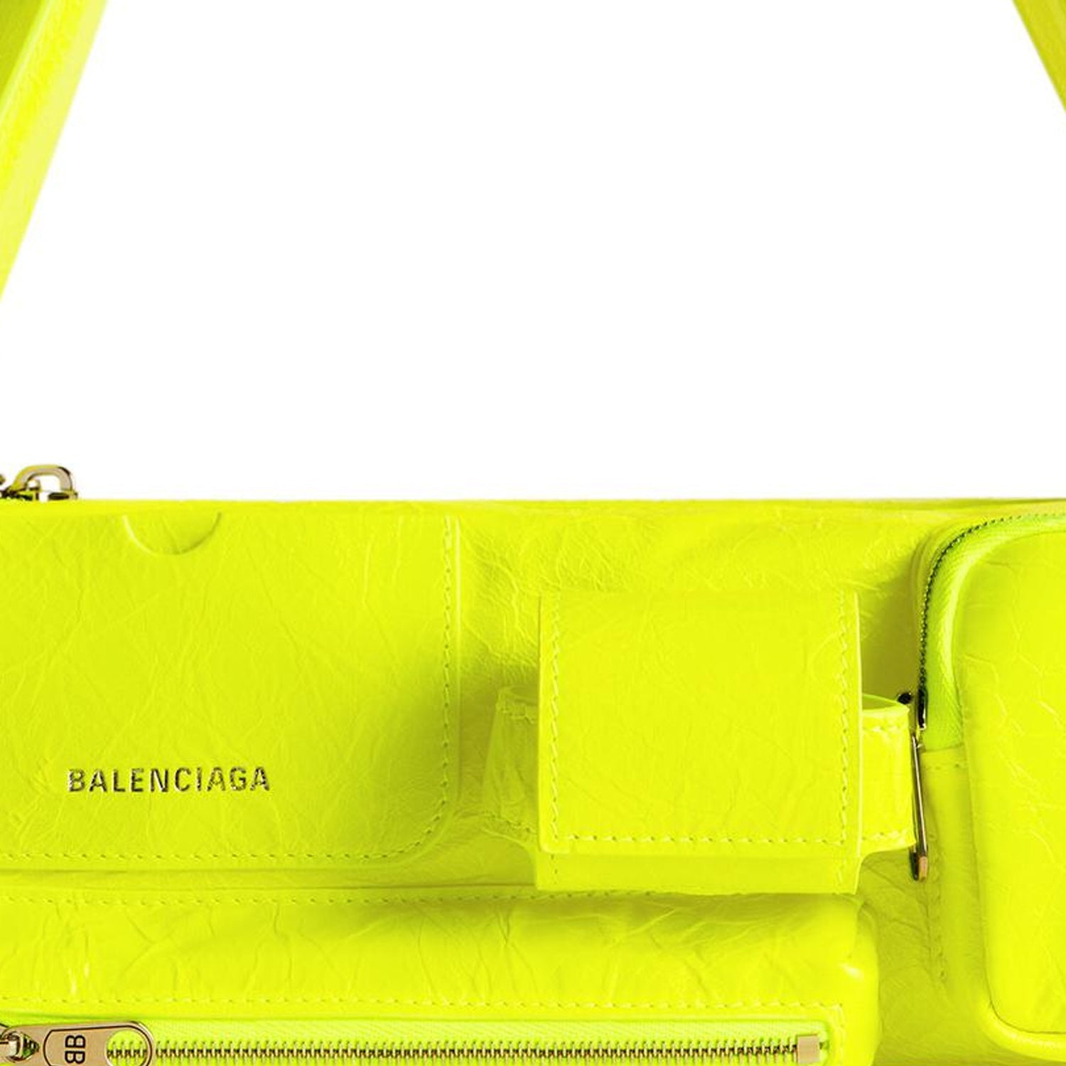 (WMNS) Balenciaga Superbusy Xs Sling Bag 'Fluo Yellow' 762516210CA7206