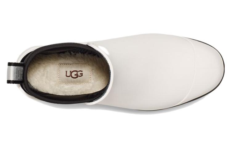(WMNS) UGG Droplet Rainboot 'White' 1130831-WHT