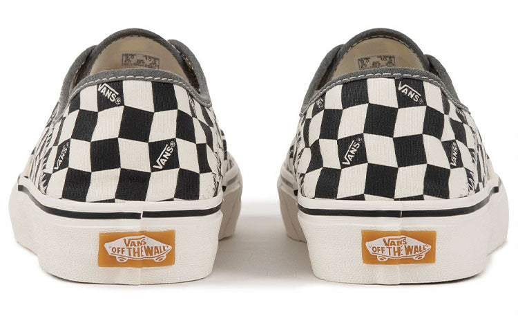 Vans Authentic Vr3 Sf Low Top Casual Skateboarding Shoes Unisex Black White Grid 'Black White' VN0A4BX5KIG