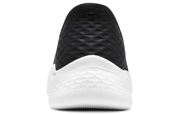 (WMNS) Skechers GO WALK Flex 'Relish - Black White' 124963-BKW