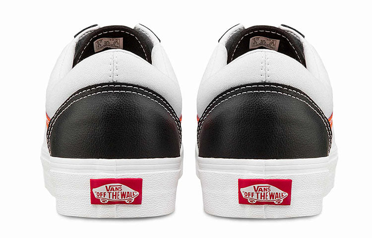Vans Old Skool Sneakers 'White Black Orange' VN0A5KRF93U