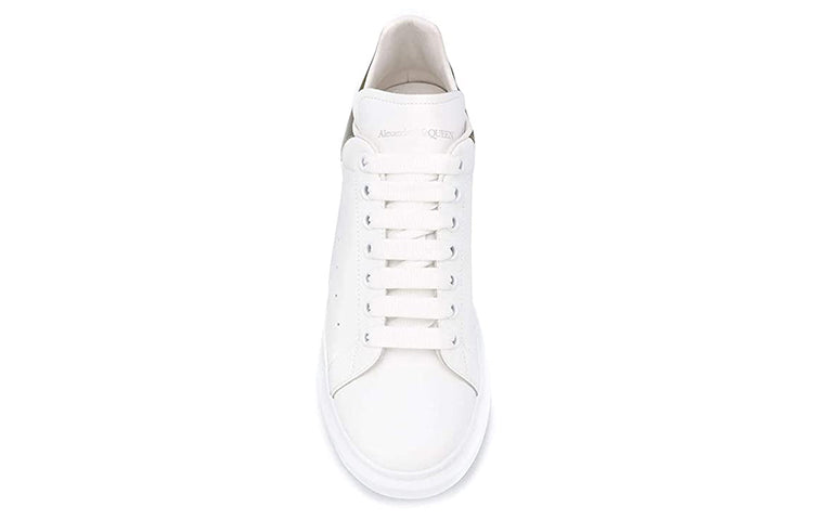 Alexander McQueen Oversized Contrast Metallic 'White' 553680WHYBJ9075
