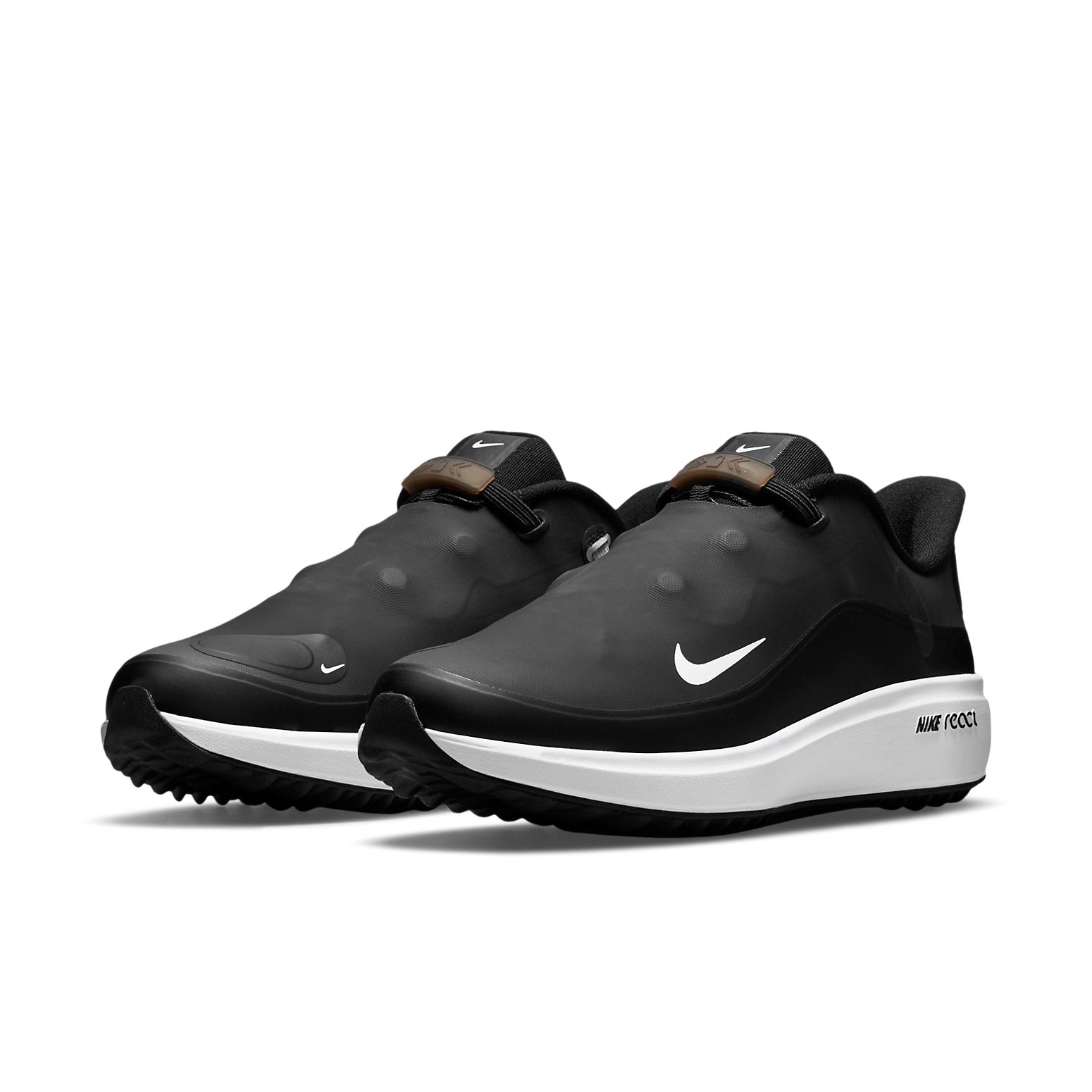 (WMNS) Nike React Ace Tour 'Black Metallic Dark Grey' CW3096-001