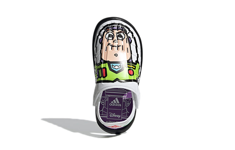 (PS) adidas Water Sandals x Disney 'White Black Green' GY5440