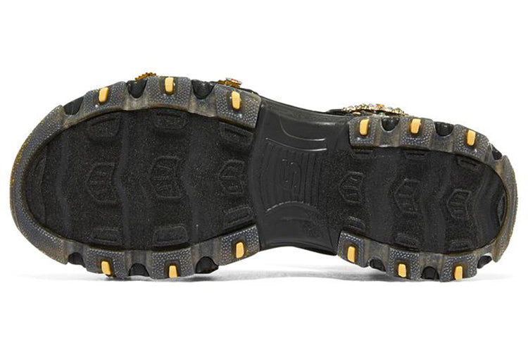 (WMNS) Skechers Premium Heritage D'Lites - Gemtastic 'Black Gold' 149743-BKGD