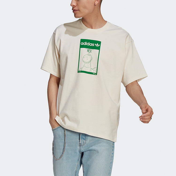 adidas originals x Disney Tee Rex Hug Dragon Printed Unisex No Dyeing GP3396
