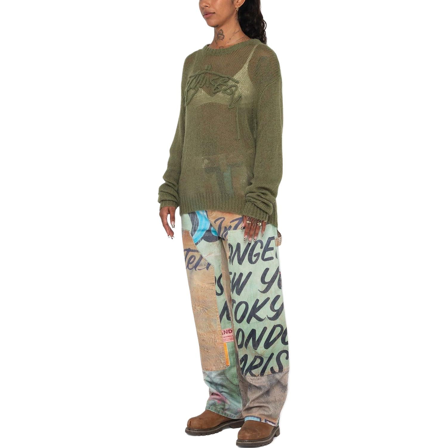 Stussy Work-Pant Alfonso Canvas 'Multi' 116630
