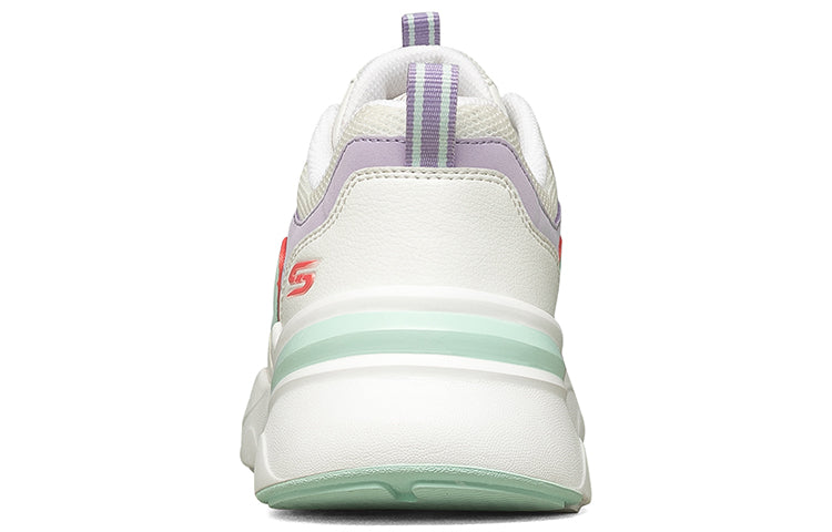 (WMNS) Skechers Bobs Bamina 'White Blue Purple' 117042-WLVM