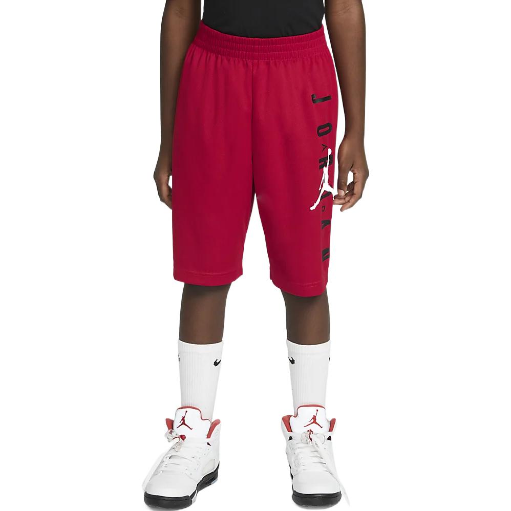 (GS) Air Jordan Logo Mesh Shorts 'Red' CW1500-687