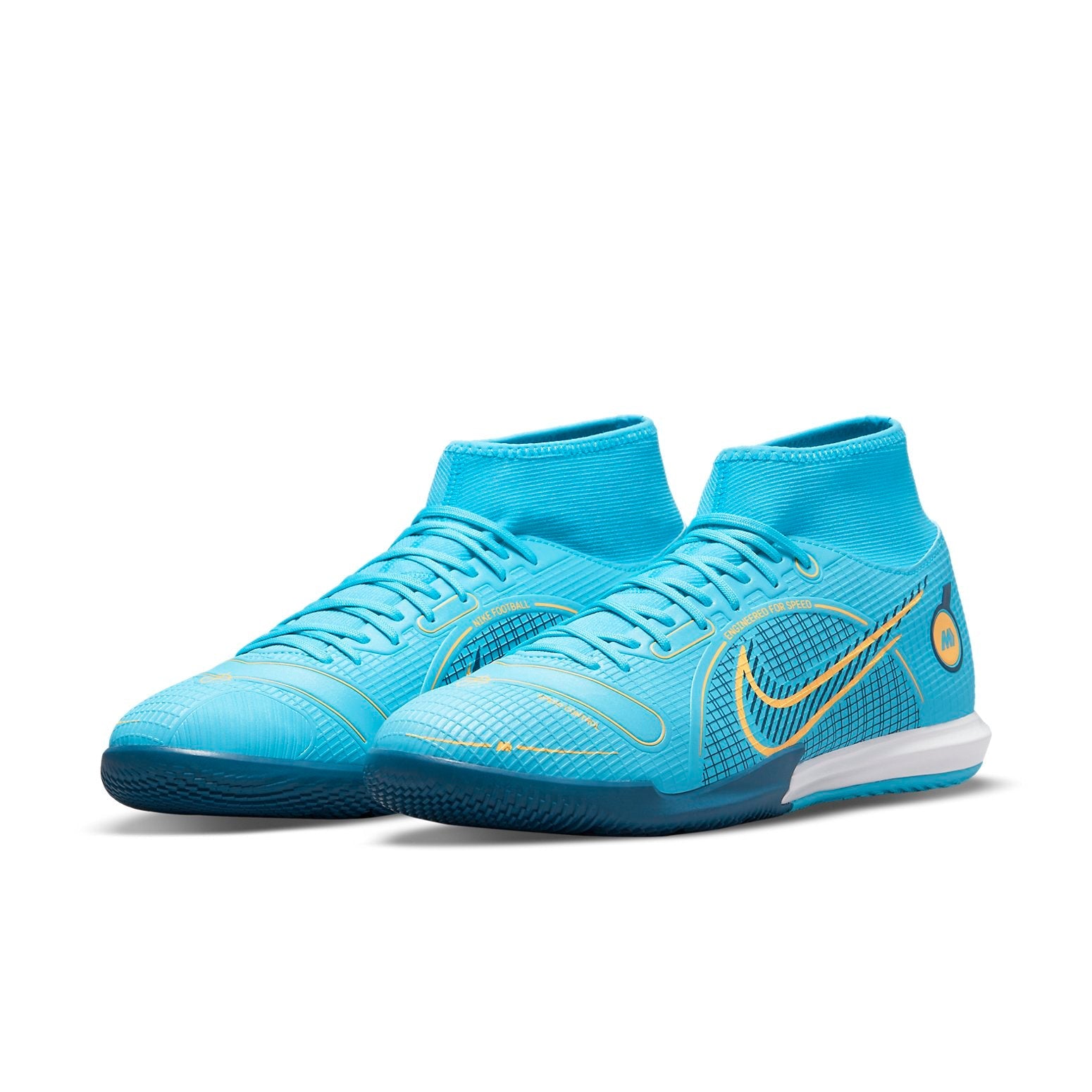 Nike Mercurial Superfly 8 Academy IC 'Blue White' DJ2875-484