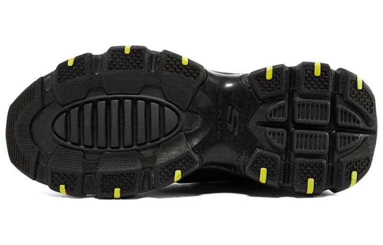 Skechers DLites Sneakers 'Black Yellow' 894166-BKLM