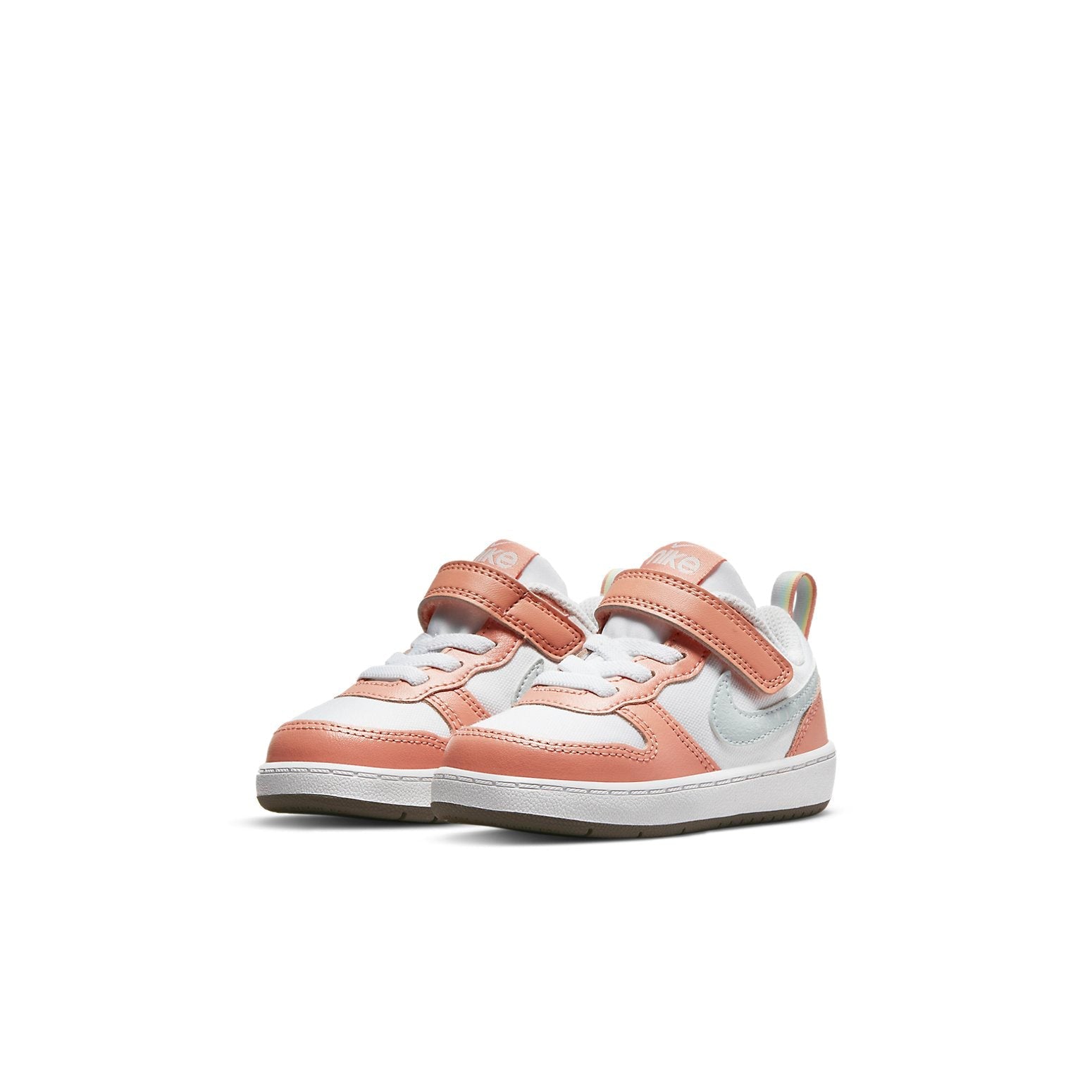 (TD) Nike Court Borough Low 2 'White Light Madder Root' DM1218-100