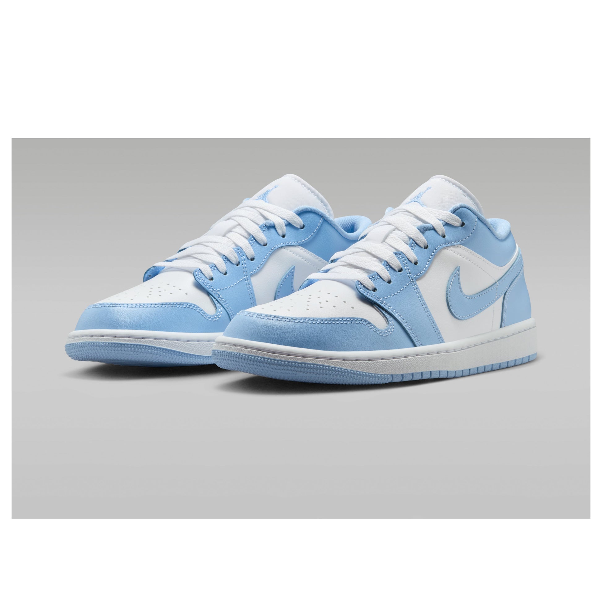 (WMNS) Air Jordan 1 Low 'White Aluminum' DC0774-142