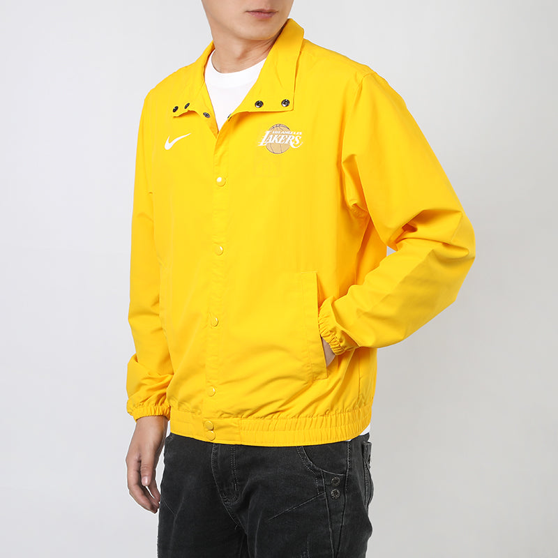 Nike City Edition DNA Los Angeles Lakers Sports Jacket Yellow CD3061-728
