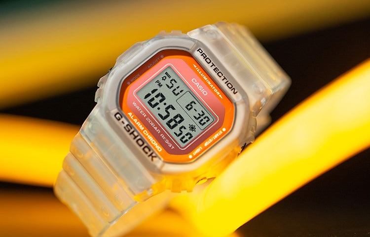 CASIO G-Shock Square 'White' DW-5600LS-7