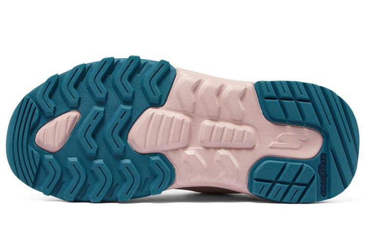 (WMNS) Skechers Max Cushioning Trail 'White Pink' 128220-NAT