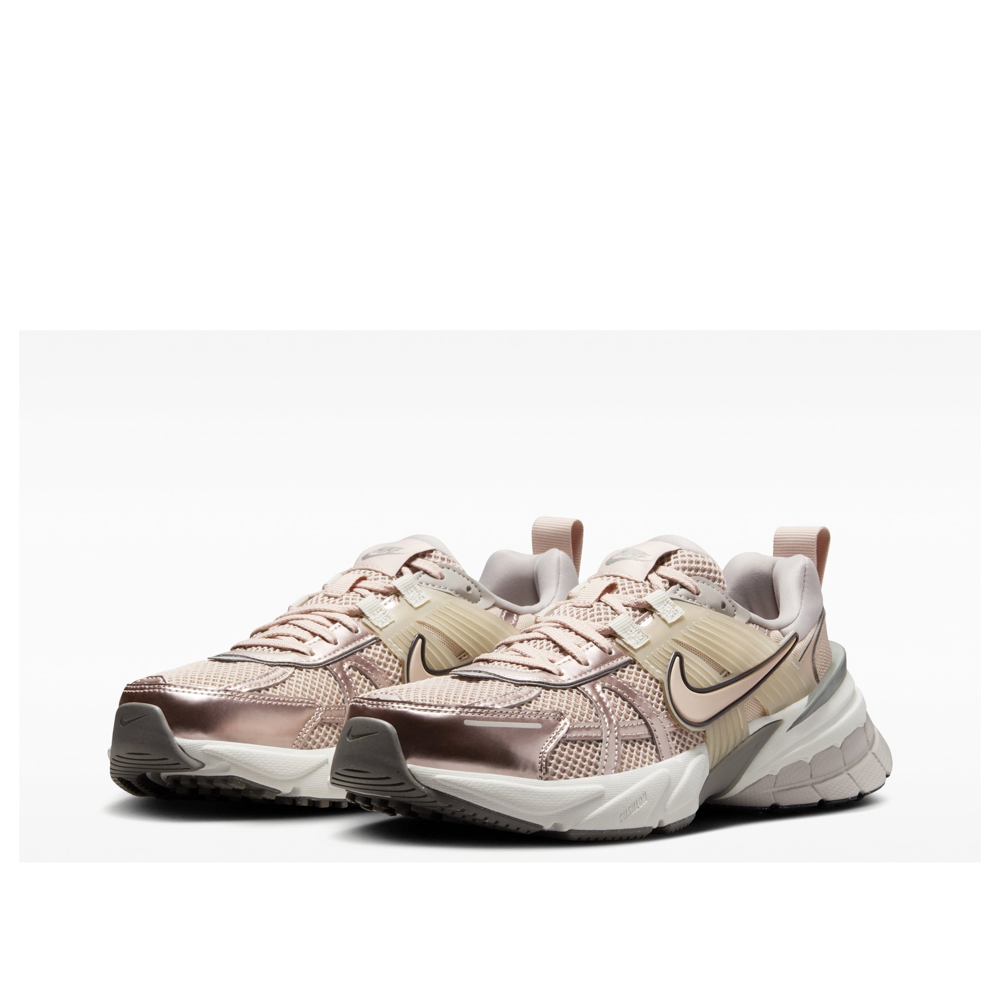(WMNS) Nike V2K Run 'Particle Beige College Grey Light Bone' FD0736-201