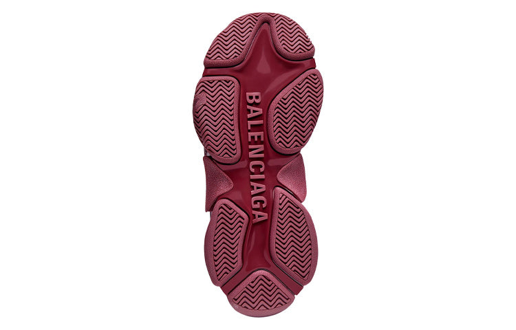 (WMNS) Balenciaga Triple S Sneakers 'Burgundy' 524039W2FA56900