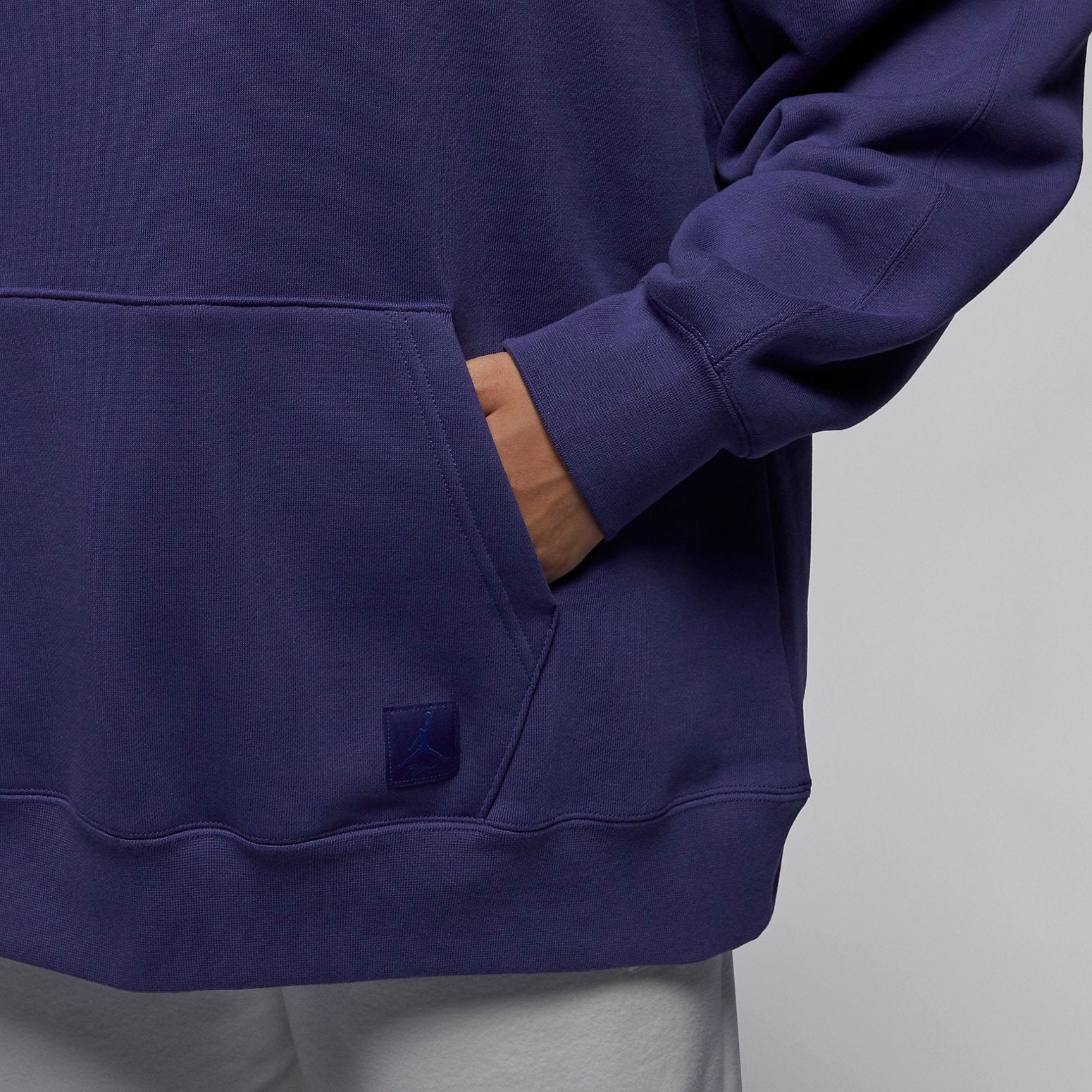 (WMNS) Air Jordan Flight Fleece Hoodie 'Purple' FB5111-502