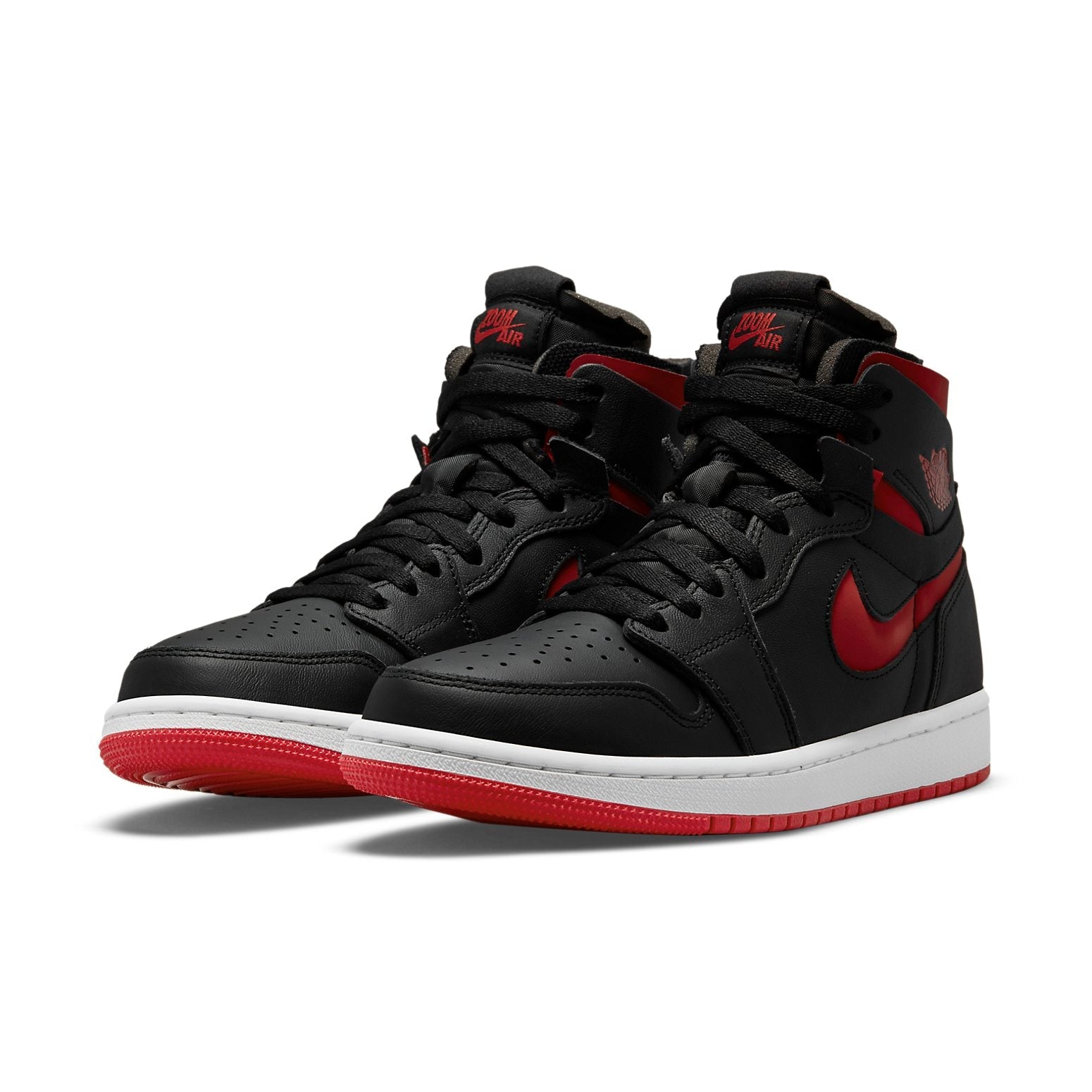 (WMNS) Air Jordan 1 High Zoom Comfort 'Black University Red' CT0979-006