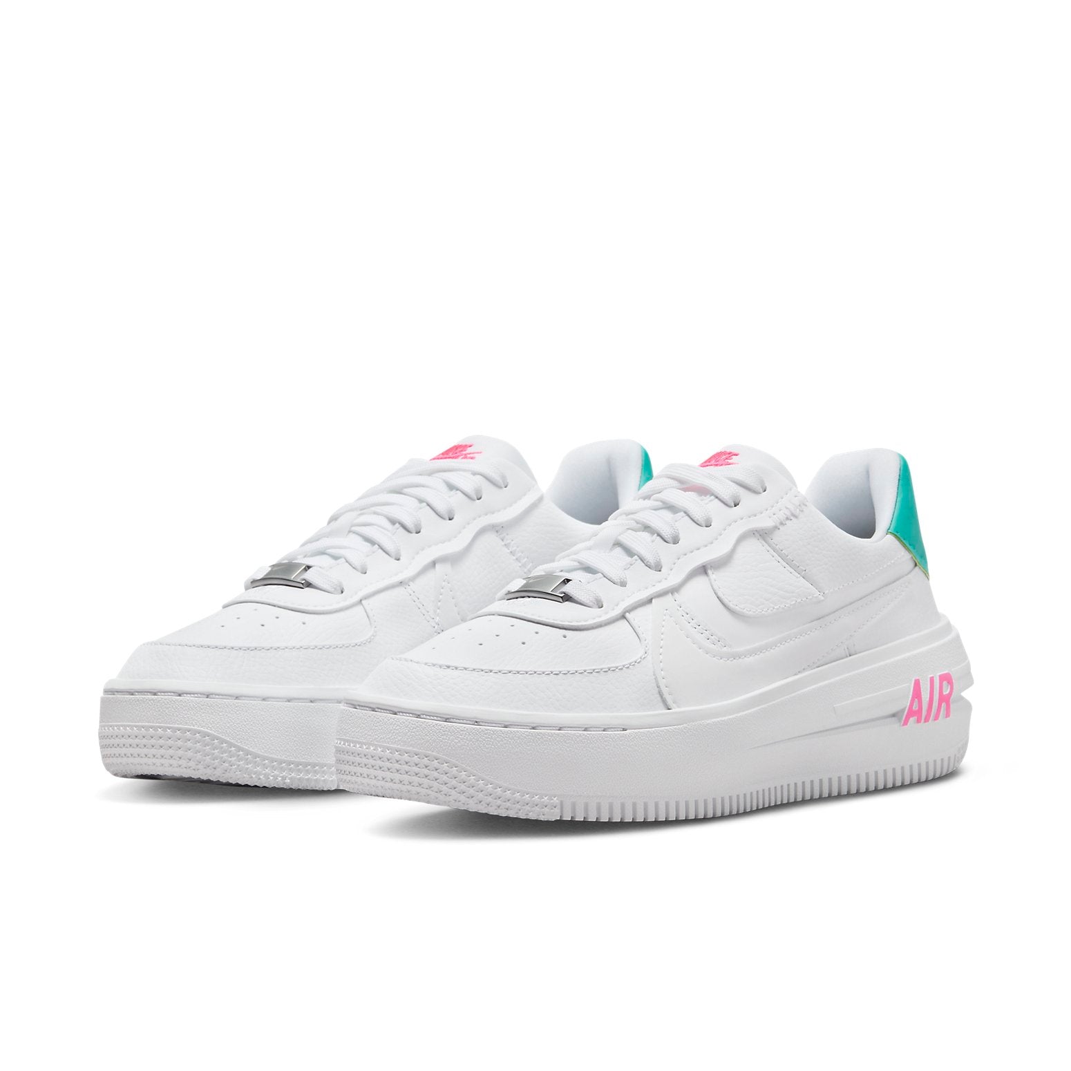 (WMNS) Nike Air Force 1 PLT.AF.ORM 'White Jade Pink' FN7180-100