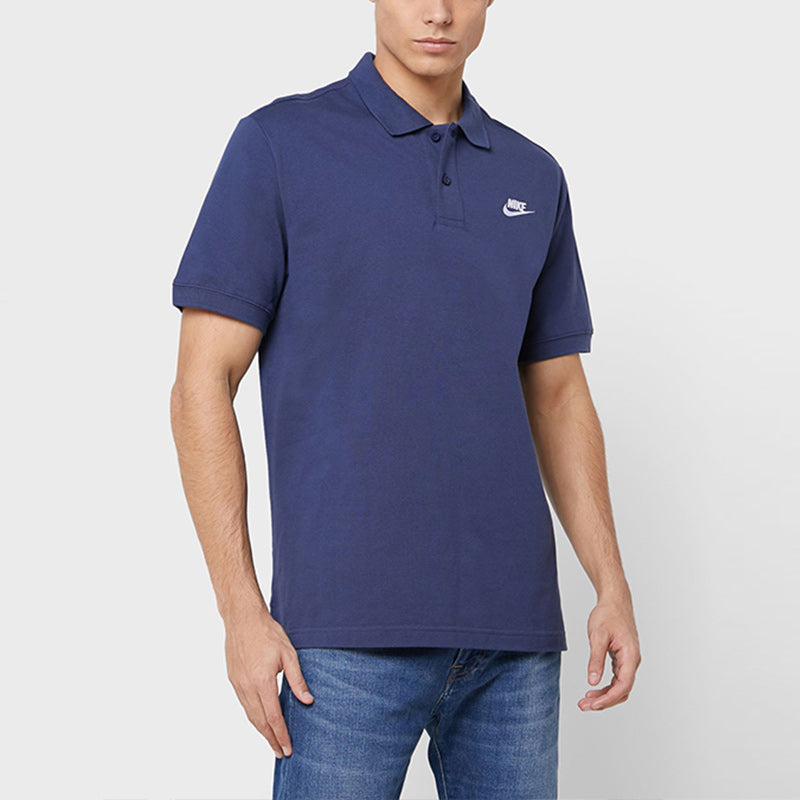 Nike Nsw Ce Polo Matchup Casual Sports lapel Short Sleeve Polo Shirt Blue CJ4456-410