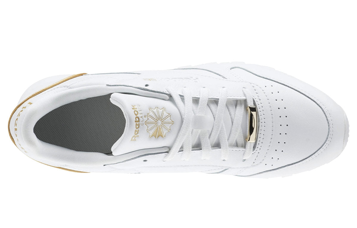 (WMNS) Reebok Classic Leather Hardware 'White Sleek Metallic' BS9878