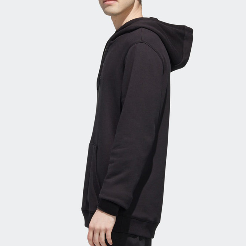 adidas neo M C+ HDY logo Printing Casual Pullover Black GJ8936