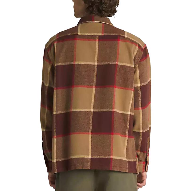 Vans Norbeck Long Sleeve Shirt 'Bitter Chocolate' VN000AAYCLY