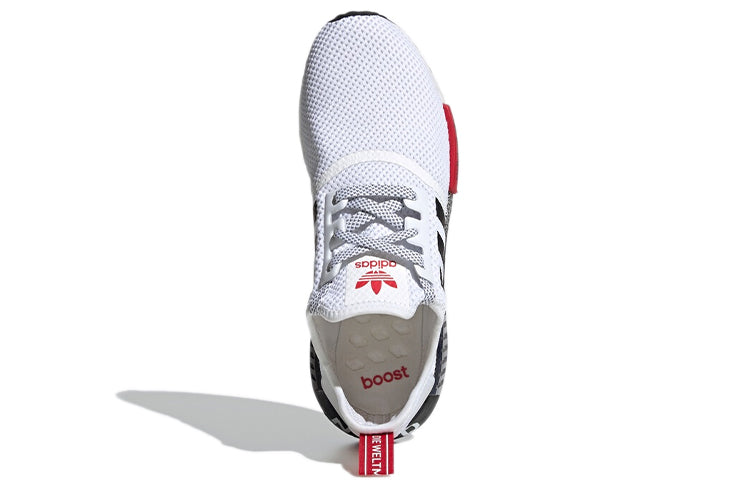 adidas NMD_R1 'White Red' FY5356