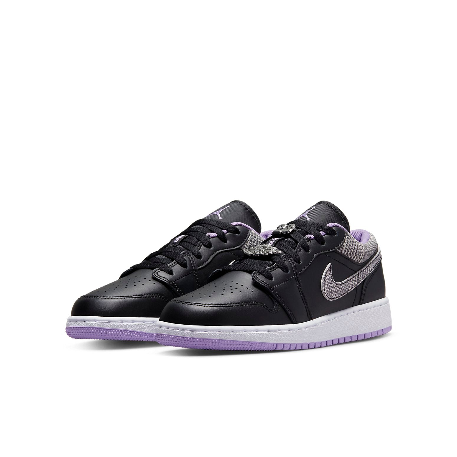 (GS) Air Jordan 1 Low SE 'Houndstooth' DH0570-015