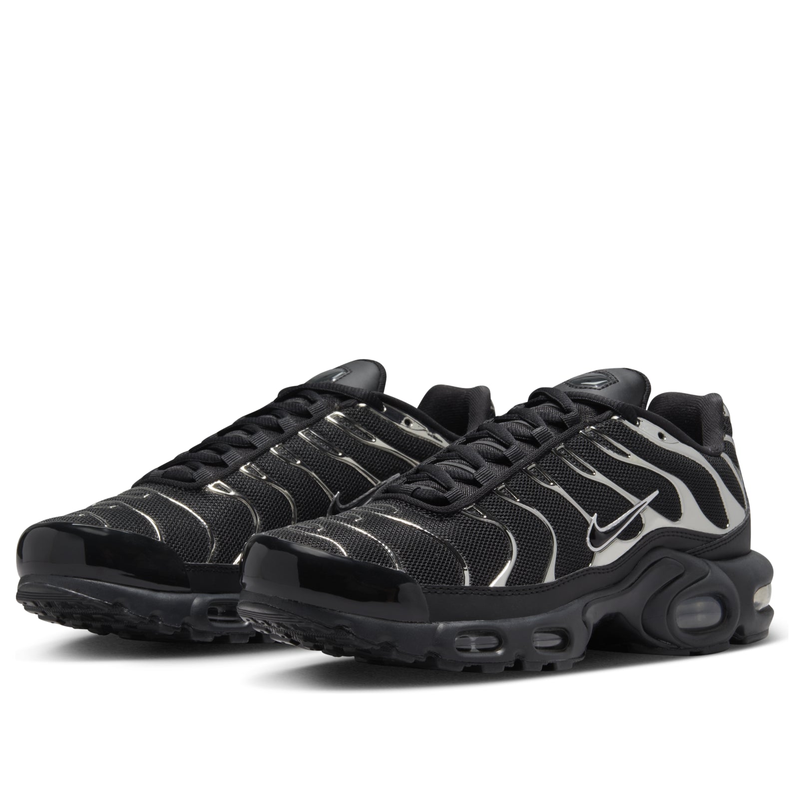 (WMNS) Nike Air Max Plus 'Black Metallic Silver' HJ9743-001