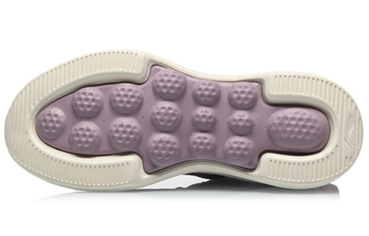 (WMNS) Li-Ning Eazgo 'Taupe Purple' AREQ052-3