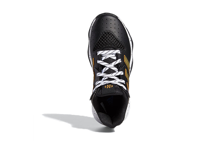 (GS) adidas Harden Stepback J 'Black Gold' FX9176