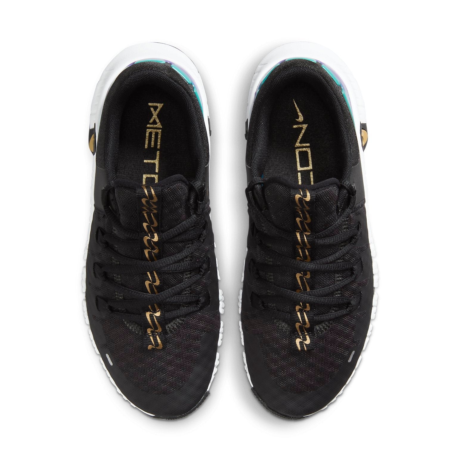 (WMNS) Nike Free Metcon 5 Premium 'Black Fireberry Gold' FB7149-001