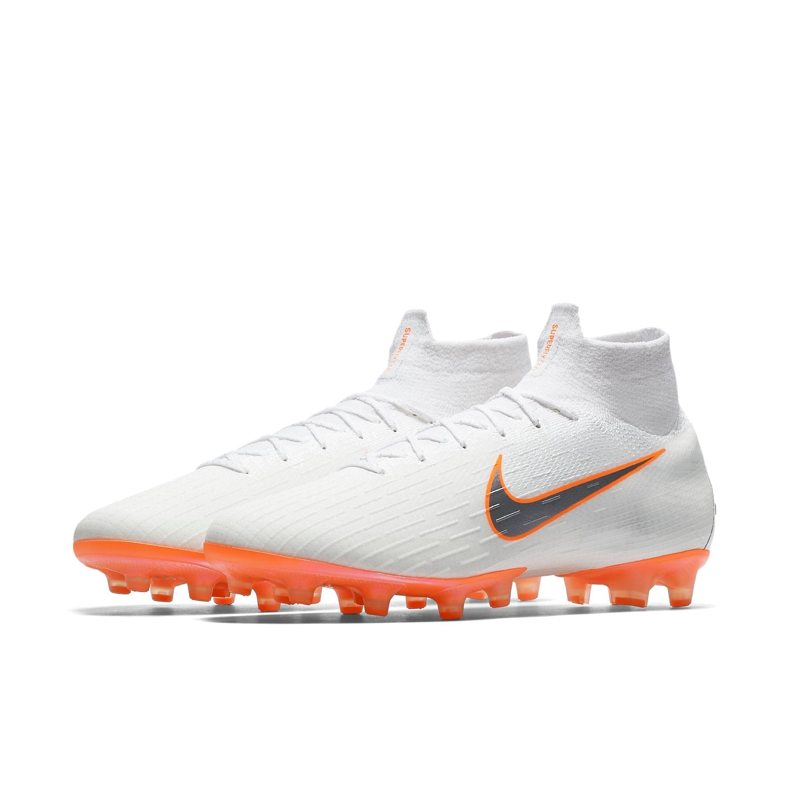 Nike Mercurial Superfly 6 Elite AG 'White Orange' AH7377-107