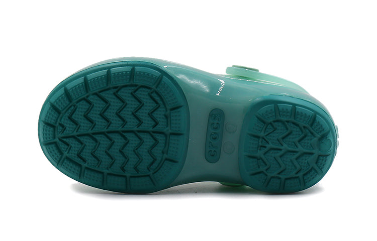 (PS) Crocs Small Crocs Green Sandals 205044-371